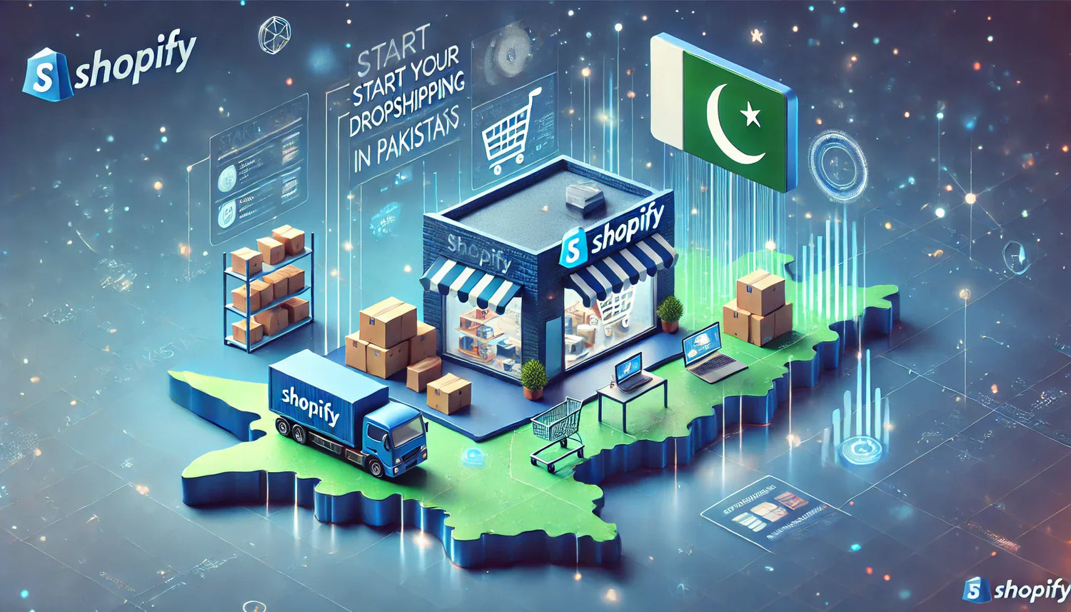 Start Your Shopify Dropshipping Business In Pakistan