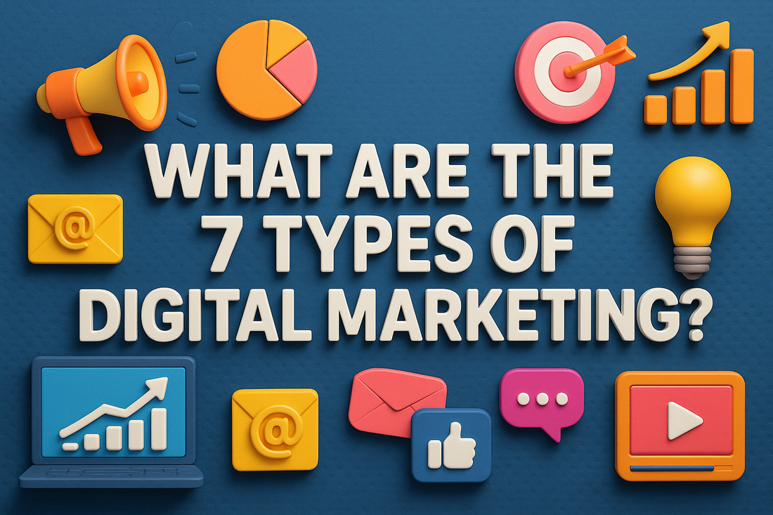 What are the 7 Types of Digital Marketing?